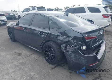 2025 Honda Civic Sport from USA, damaged, VIN 2HGFE2F52SH604613